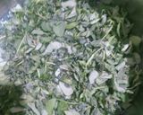 A picture of step 1 of Methi puri.