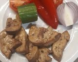 Sült kacsamáj recept fázis 3 fotója