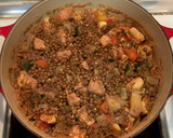 Foto del paso 6 de la receta: Lentejas pardinas con pollo y verduras