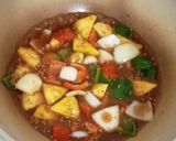 Foto langkah ke 3 dari resep Sweet and Sour Meatball.