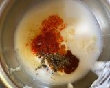 A picture of step 5 of Spicy Buttermilk Chicken Sandwich on Coleslaw (Tiffin recipe).