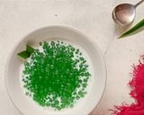 Foto langkah ke 4 dari resep Bubur Mutiara Pandan.