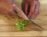 A picture of step 1 of Spicy Ahi Poke Bombs.