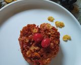 A picture of step 8 of Strawberry Flavoured Cornflakes Heart.