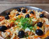 Foto do passo 8 de Bacalhau à Brás com Legumes
