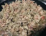 A picture of step 2 of Tawa Keema.