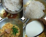 A picture of step 3 of Masala Rice in Buttermilk.