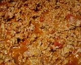 A picture of step 1 of Borlotti bean and beef stew.