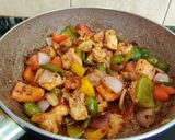 A picture of step 11 of Stir Fry Pepper Chicken.