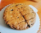 Foto del paso 11 de la receta: Galleta gigante rellena con chocolate 🍪🍫
