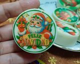 Foto del paso 5 de la receta: Medallones navideños con chocotransfers 🎄🤶🎅🍫