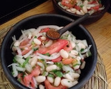 Foto del paso 3 de la receta: Porotos con ensalada a la chilena