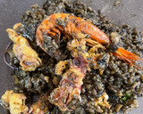 Foto del paso 3 de la receta: Arroz meloso de sepionets con gambas rojas 😜😜😜