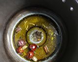 A picture of step 1 of Mutton stew/ Mutton do pyaza.