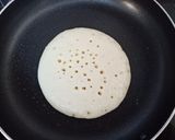 Hình bước làm 4 của món Bánh rán Dorayaki không nhân - Dùng với mật ong