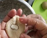 A picture of step 5 of Almonds filled brown bread gulaab jaamun.