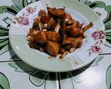 Hình bước làm 4 của món Gà rim Kung Pao