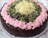 Foto langkah ke 7 dari resep Basic sponge cake coklat.