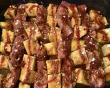 A picture of step 3 of California Farm Kababs with Pineapple and Pork.