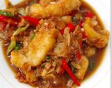 Foto langkah ke 3 dari resep Gurame 🐟 masak Tauco Pedas.