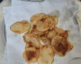 A picture of step 4 of Crispy batata chips for fasting (upvasache crispy batata chips).