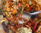 Foto del paso 4 de la receta Berenjena asada con merluza