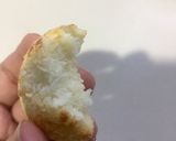 A picture of step 3 of Coconut macaroon cookies.