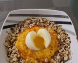 Une image de l'étape 6 de Purée de butternut noisette et oeuf mollet.