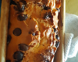 Foto del paso 4 de la receta: Budín inglés con chips de chocolate y también con fruta abrillantada y pasas de uva