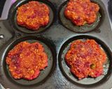 A picture of step 4 of Beetroot Oats Tikki.