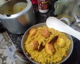 A picture of step 5 of Simple Egg Biryani.