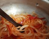 Foto del paso 3 de la receta: Hígado con verduras (acompañado de arroz con queso)
