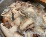 Japán gombabulgur recept fázis 2 fotója