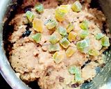 A picture of step 7 of Eggless fruity whole wheat plum pudding.