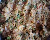 A picture of step 6 of Veg Cheese Frankie.