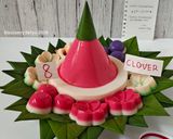 Foto langkah ke 11 dari resep Puding Tumpeng Merah Putih.