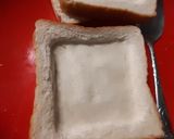 Gambar langkah 1 resipi Roti bakar telur mata 🍳🍳.