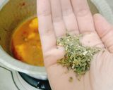 A picture of step 11 of Aalo salan.