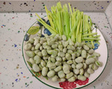 Foto del paso 3 de la receta: Lubina en cofre de hojaldre con salteado de habas tiernas