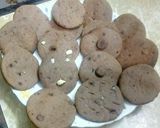 A picture of step 7 of Dates coco cookies with plum Jaggery.