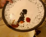 A picture of step 4 of Brinjal fry.