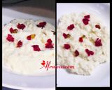 A picture of step 4 of Microwave giant coconut macaroon with tutti frutti in under 5 minutes.