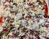 A picture of step 8 of Pizza Dough 🍕 or “Coca de Sal”!!.