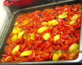 Fűszeres paradicsomszósz télire recept fázis 2 fotója