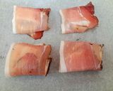 A picture of step 3 of Kiwi cheesy parcels.