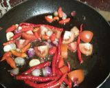 Foto langkah ke 3 dari resep Sambel pete, ikan asin, tempe goreng bawang.