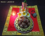 A picture of step 9 of Ragi Ladoo (Finger Millet Ladoo).