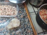 Empanadas de pata y muslo de pollo