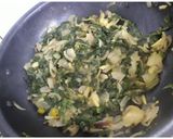 A picture of step 5 of Palak Sabzi.