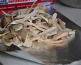 Hình bước làm 1 của món Nấm mối nướng giấy bạc